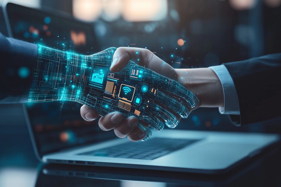 The Future of Business Emphasizing the Increased Importance of Collaboration Between Humans and Artificial Intelligence for Achieving Enhanced Efficiency, Productivity, and Growth in Various Sectors